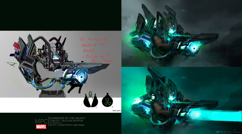 Illustration for article titled Concept Art Of The Alien Race That Was Cut From Guardians Of The Galaxy